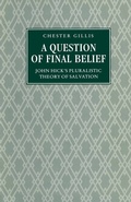 Cover: Question Of Final Belief - Palgrave Macmillan
