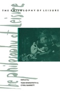 Cover: Philosophy Of Leisure - Palgrave Macmillan