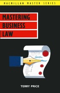 Cover: Mastering Business Law - Palgrave Macmillan