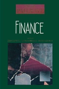 Cover: Finance - Palgrave Macmillan