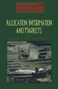 Cover: Allocation, Information and Markets - Palgrave Macmillan