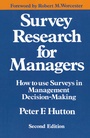 Cover: Survey Research for Managers - Palgrave Macmillan
