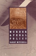 Cover: Murder and Penal Policy - Palgrave Macmillan
