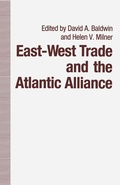 Cover: East-West Trade and the Atlantic Alliance - Palgrave Macmillan