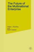Cover: The Future of the Multinational Enterprise, 2nd ed - Palgrave Macmillan