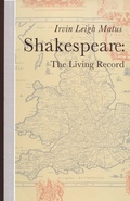 Cover: Shakespeare: The Living Record - Palgrave Macmillan