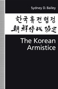 Cover: The Korean Armistice - Palgrave Macmillan