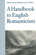 Cover: A Handbook to English Romanticism - Palgrave Macmillan