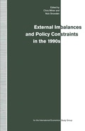 Cover: External Imbalances and Policy Constraints in the 1990s - Palgrave Macmillan