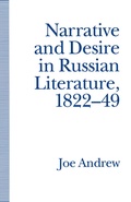 Cover: Narrative and Desire in Russian Literature, 1822-49 - Palgrave Macmillan