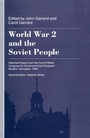 Cover: World War 2 and the Soviet People - Palgrave Macmillan