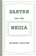 Cover: Sartre and the Media - Palgrave Macmillan