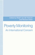 Cover: Poverty Monitoring: An International Concern - Palgrave Macmillan