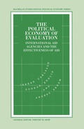 Cover: The Political Economy of Evaluation - Palgrave Macmillan
