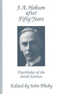 Cover: J.A. Hobson after Fifty Years - Palgrave Macmillan