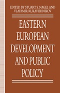 Cover: Eastern European Development and Public Policy - Palgrave Macmillan