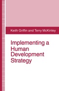 Cover: Implementing a Human Development Strategy - Palgrave Macmillan