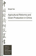Cover: Agricultural Reforms and Grain Production in China - Palgrave Macmillan