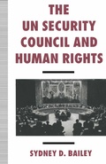 Cover: The UN Security Council and Human Rights - Palgrave Macmillan