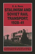 Cover: Stalinism and Soviet Rail Transport, 1928-41 - Palgrave Macmillan