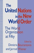 Cover: The United Nations in the New World Order - Palgrave Macmillan