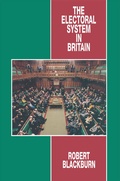 Cover: The Electoral System in Britain - Palgrave Macmillan