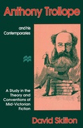 Cover: Anthony Trollope and his Contemporaries - Palgrave Macmillan