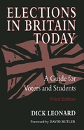 Cover: Elections in Britain Today - Palgrave Macmillan