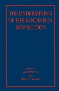 Cover: The Undermining of the Sandinista Revolution - Palgrave Macmillan