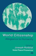 Cover: World Citizenship - Palgrave Macmillan