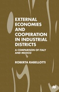 Cover: External Economies and Cooperation in Industrial Districts - Palgrave Macmillan