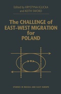 Cover: The Challenge of East-West Migration for Poland - Palgrave Macmillan