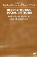 Cover: Reconstituting Social Criticism - Palgrave Macmillan