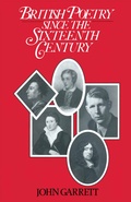 Cover: British Poetry Since the Sixteenth Century - Palgrave Macmillan