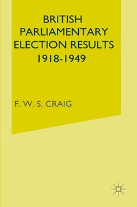 Abbildung von: British Parliamentary Election Results 1918-49 - Palgrave Macmillan