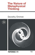 Abbildung von: The Nature of Metaphysical Thinking - Palgrave Macmillan