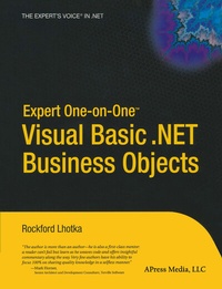 Abbildung von: Expert One-on-One Visual Basic .NET Business Objects - Apress