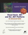 Cover: Visual Basic .NET and the .NET Platform - APress