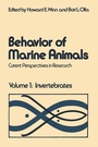 Cover: Behavior of Marine Animals - Springer