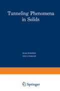 Cover: Tunneling Phenomena in Solids - Springer