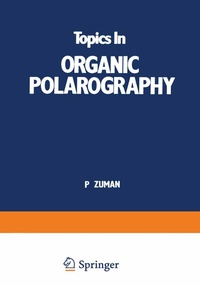 Abbildung von: Topics In Organic Polarography - Springer