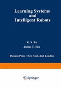 Cover: Learning Systems and Intelligent Robots - Springer