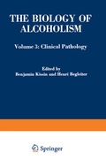 Cover: The Biology of Alcoholism - Springer