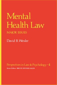 Abbildung von: Mental Health Law - Springer