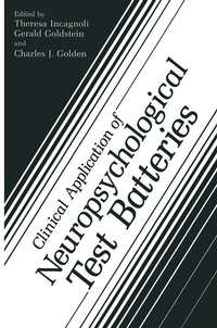 Abbildung von: Clinical Application of Neuropsychological Test Batteries - Springer