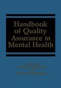 Cover: Handbook of Quality Assurance in Mental Health - Springer