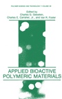 Cover: Applied Bioactive Polymeric Materials - Springer