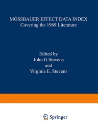 Abbildung von: Mössbauer Effect Data Index - Springer
