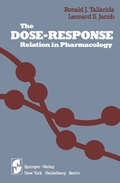Cover: The Dose-Response Relation in Pharmacology - Springer