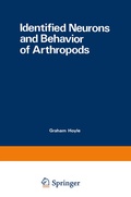 Bild: Identified Neurons and Behavior of Arthropods - Springer